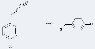 4-Chlorobenzylamine can be prepared by p-chlorobenzyl azide
